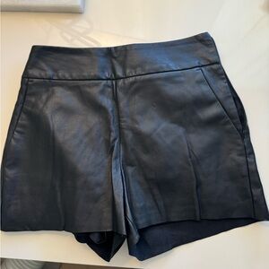 Express leather shorts size 00